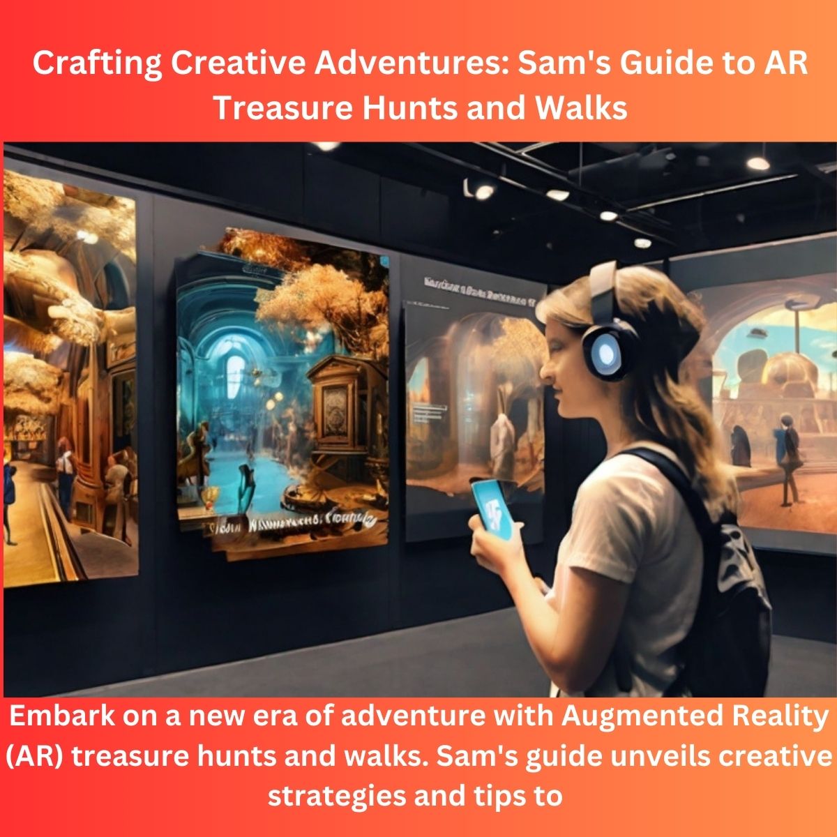 Crafting Creative Adventures Sam's Guide to AR Treasure Hunts and Walks