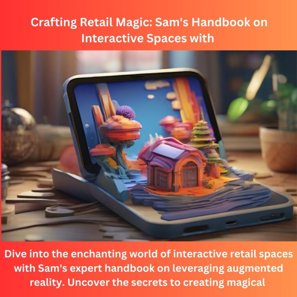 Crafting Retail Magic: Sam’s Handbook on Interactive Spaces with Augmented Reality