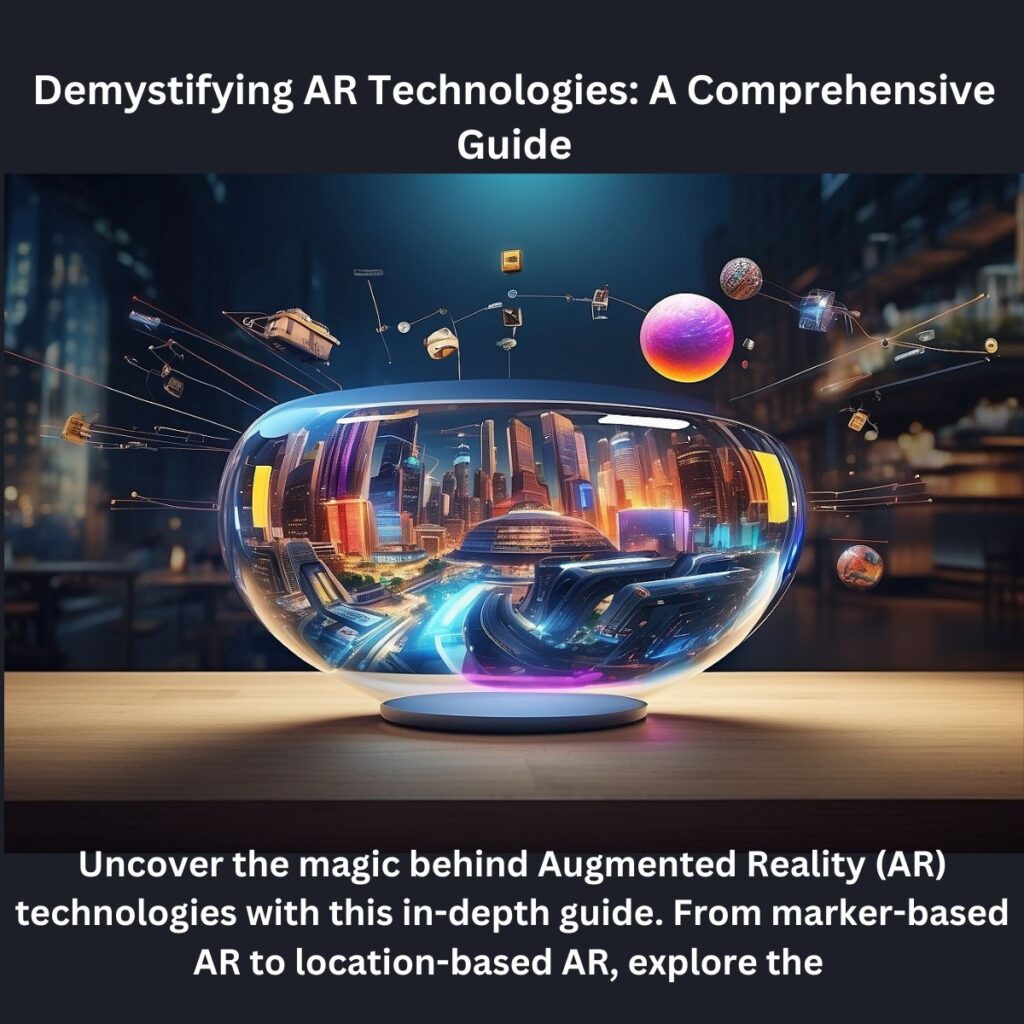 Demystifying AR Technologies: A Comprehensive Guide