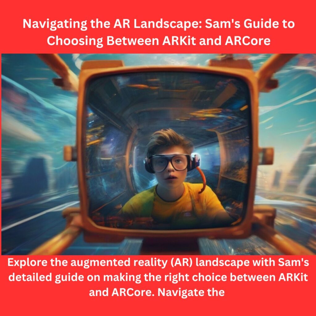 Navigating the AR Landscape: Sam’s Guide to Choosing Between ARKit and ARCore