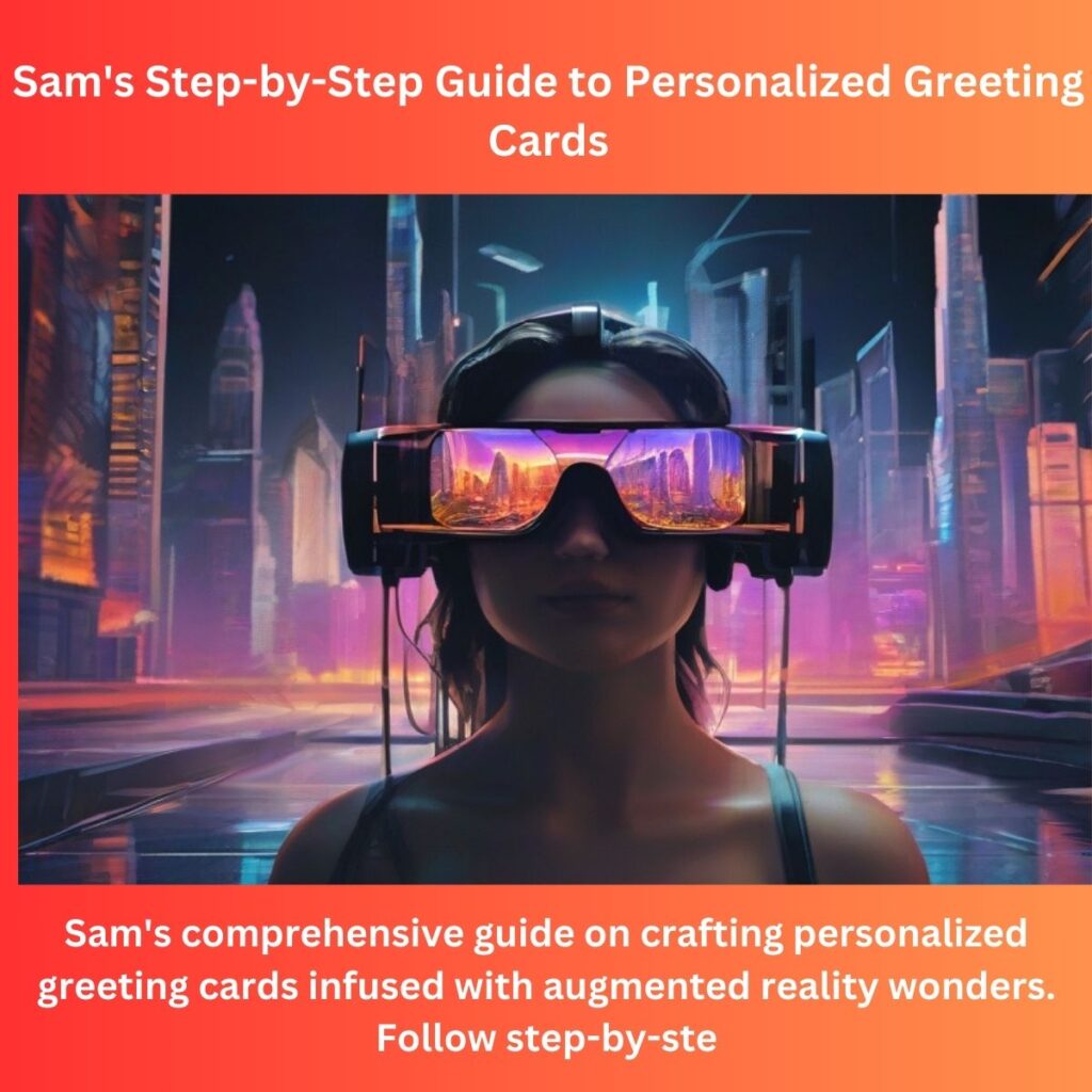 Creating AR Wonders: Sam’s Step-by-Step Guide to Personalized Greeting Cards